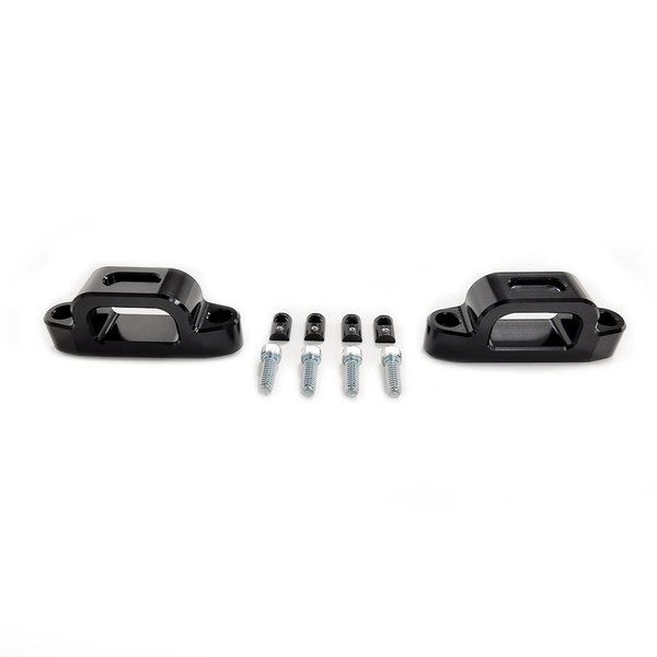 Billet Roof Rack Tie Down Kit For Victory 4 Prinsu, Cali Raised LED Roof Rackx4,