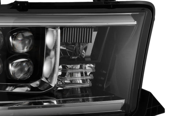07-13 Toyota Tundra/08-17 Toyota Sequoia NOVA-Series LED Projector Headlights Black (With Level Adjuster) | AlphaRex