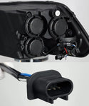 09-18 Ram Truck LUXX-Series LED Projector Headlights Alpha-Black | AlphaRex