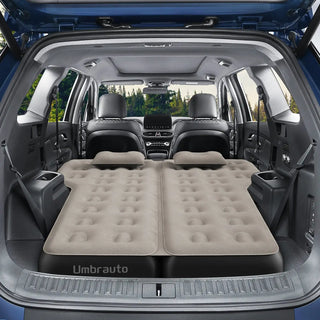 Umbrauto Thickened  SUV Back Trunk Air Mattress 3.0,Khaki Grey