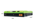 12V 240Ah LiFePO4 Lithium Battery – EX2 Edge, Bluetooth & Heated