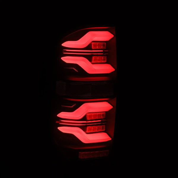 14-21 Toyota Tundra LUXX-Series LED Tail Lights Alpha-Black | AlphaRex