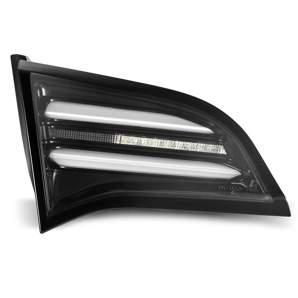 17-23 Tesla Model 3 / 20-24 Model Y (Without Stock Amber Turn Signal) PRO-Series LED Tail Lights Jet Black | AlphaRex