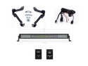 2014-2020 Toyota Tundra 32" Lower Bumper Hidden LED Light Bar Brackets/Combo - Cali Raised LED