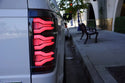 21-23 Ford F150/F150 Raptor LUXX-Series LED Tail Lights Black-Red | AlphaRex