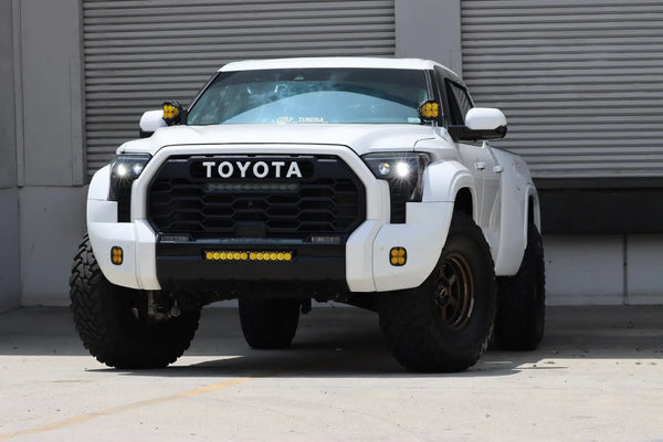 22-25 Toyota Tundra/Sequoia LUXX-Series LED Projector Headlights Black | AlphaRex