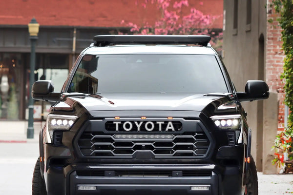 22-25 Toyota Tundra/Sequoia NOVA-Series LED Projector Headlights Alpha-Black | AlphaRex