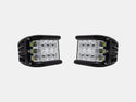 Low Profile Ditch Light Brackets Kit For 2016-2023 Toyota Tacoma