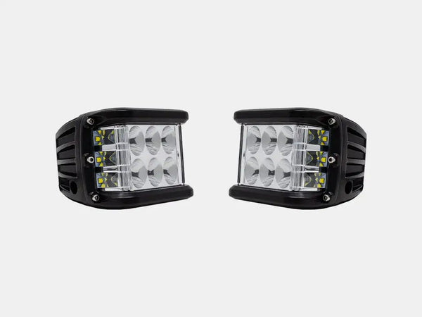 Low Profile Ditch Light Brackets Kit For 2016-2023 Toyota Tacoma