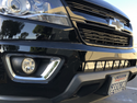 2014-2020 Chevy Colorado 32 Lower Bumper Hidden LED Light Bar Brackets/Combo - Cali Raised LED