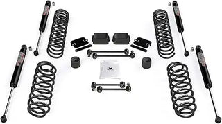 Teraflex JL 4dr: 2.5" Coil Spring Base Lift Kit & 9550 VSS Twin-Tube Shocks