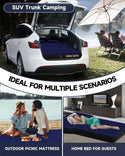 Umbrauto Tesla Y Car Camping SUV Thicken Air Mattress Blue