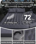 Umbrauto 29.53in/75cm Wide Car Air Mattress Inflatable SUV, Truck & Van Back Seat Camping Bed with Pump & Pillows,Black
