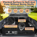 Umbrauto 5.5-5.8FT Full Size Truck Bed Mattress with Detachable Pump,Black/Grey