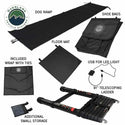 XD Atlas Cantilever ABS Hard Shell Roof Top Tent, Blue Body & Black Rainfly