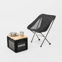 BOXIO CHAIR Set of 4 I set of camping chairs with box