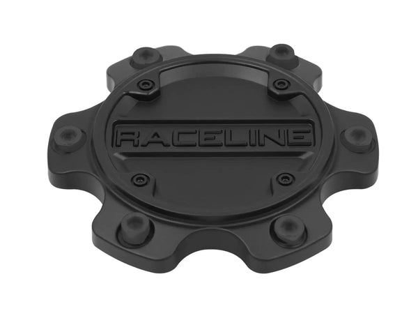 CPR947-61-B RACELINE 947B SATIN BLACK CAP 6x120