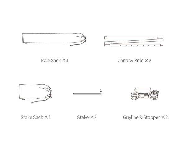 Canopy Poles