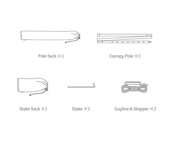 Canopy Poles