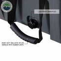 Dark Grey 117 QT Dry Box with Drain and Bottle Opener