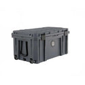 Dark Grey 169 QT Dry Box with Wheels, Drain, and Bottle Opener