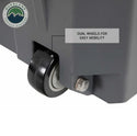 Dark Grey 169 QT Dry Box with Wheels, Drain, and Bottle Opener