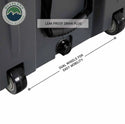 Dark Grey 169 QT Dry Box with Wheels, Drain, and Bottle Opener