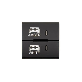 Square Style Dual Function Toyota OEM Style "AMBER & WHITE" Switch