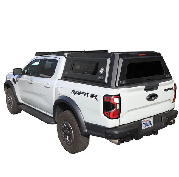 Expedition - Pro+ Truck Cap W/ Full Window Wing Doors, and 3rd Brake Light