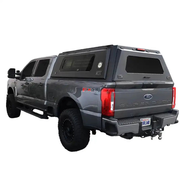 Expedition - Pro+ Truck Cap W/ Full Window Wing Doors, and 3rd Brake Light