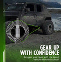 Dana 44 Rear Axle Jeep Wrangler JK 3.73-5.38 Ratio Ring and Pinion