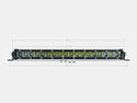 20" Slim Single Row LED Bar