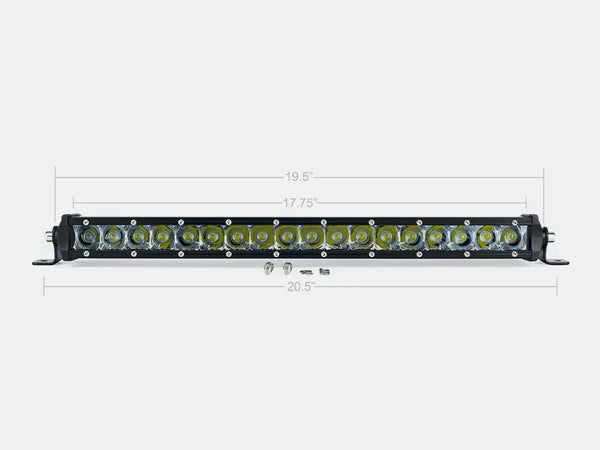 20" Slim Single Row LED Bar