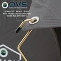 HD Nomadic 3 Person Extended Soft Shell Roof Top Tent, Grey Body & Green Rainfly