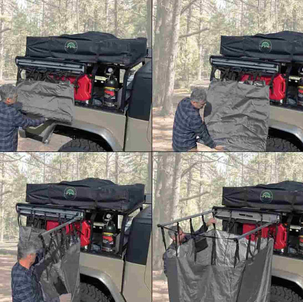 HD Nomadic Car-Side Shower Room