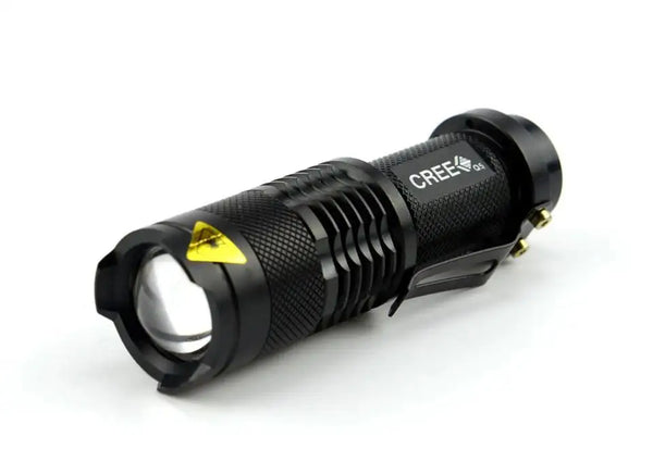 Mini Zoomable Tactical Flashlight - Cali Raised LED