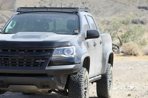 2015-2020 Chevy Colorado/Canyon Low Profile Ditch Light Brackets/Combo - Cali Raised LED