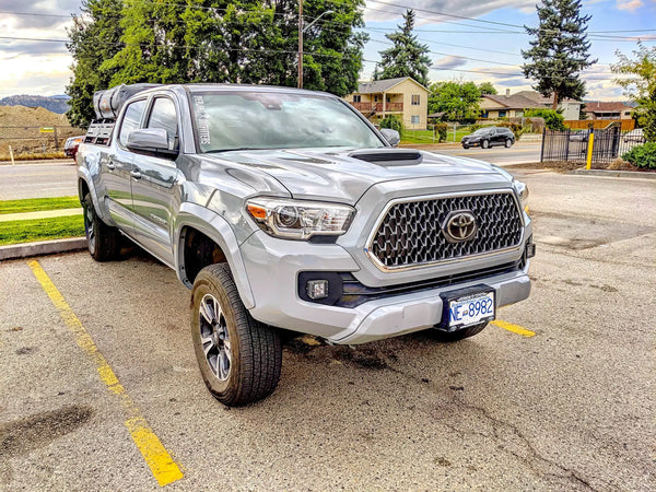 2016-2020 Toyota Tacoma LED Fog Light Pod Replacements Brackets/Combo - Cali Raised LED