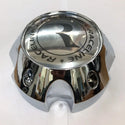 CPR982-55-C RACELINE 982 RAPTOR CAP CHROME W/SILVER LOGO 5X5.5/5X150