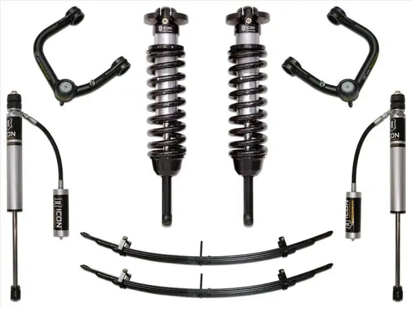 ICON 2005-2015 Toyota Tacoma 0-3.5 inch Lift/2016-2023 Tacoma 0-2.75 inch Lift, Stage 3 Suspension System, Tubular UCA