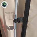 LD TACT Truck Bed Tent with PVC Floor, Storage Loft, and Adjustable Straps