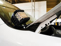 2010-2020 Lexus GX 460 Low Profile LED Side Projecting Ditch Light Mounted to White Vehicle - Cali Raised LED
