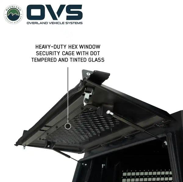 Expedition - Pro+ Truck Cap W/ Full Window Wing Doors, and 3rd Brake Light