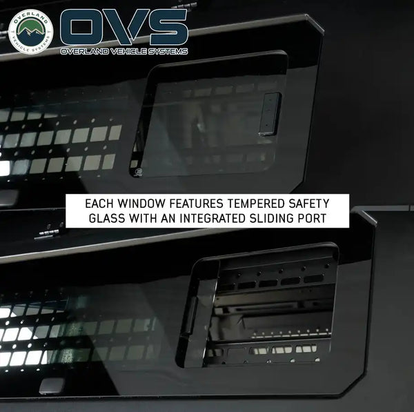 Expedition - Pro+ Truck Cap W/ Full Window Wing Doors, and 3rd Brake Light