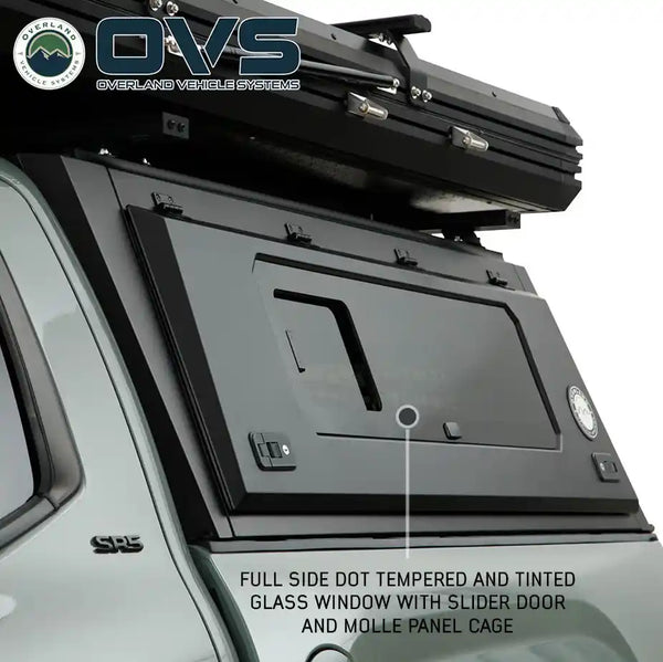 Expedition - Pro+ Truck Cap W/ Full Window Wing Doors, and 3rd Brake Light