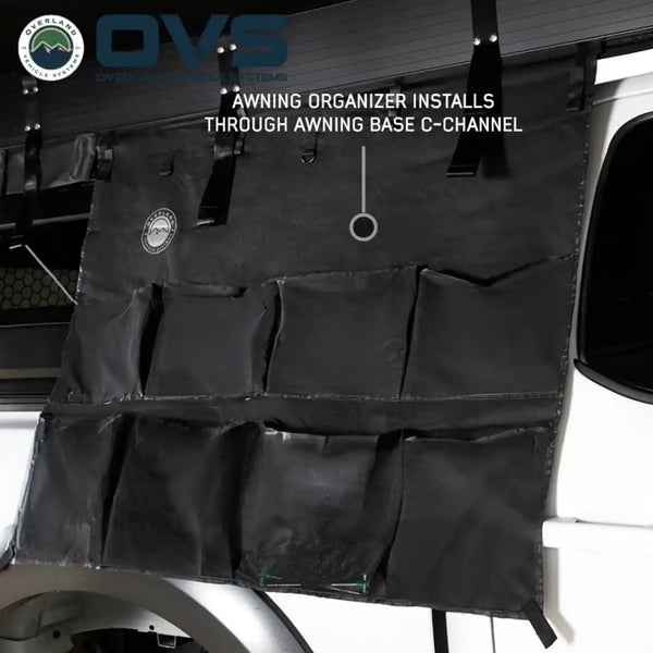XD Nomadic 270 LTE Awning - Black Fabric and Travel Cover