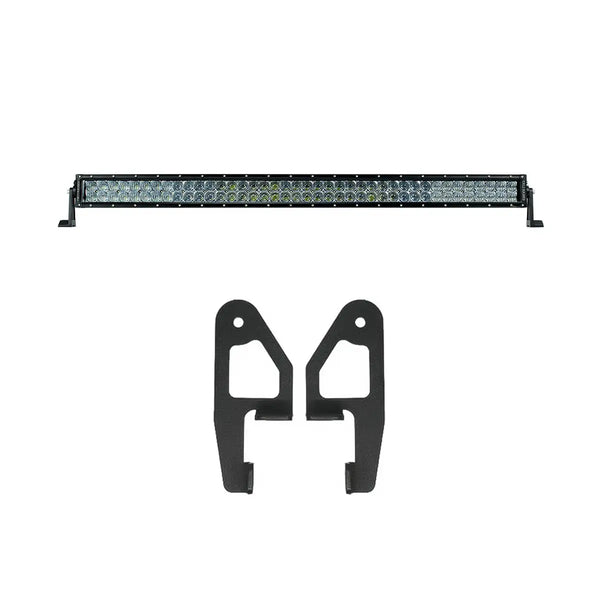 Premium Roof Rack Front Light Bar Kit for 2010-2024 Toyota 4Runner