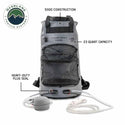 Portable Camp Shower - 23 QT, Nozzle, Foot Pump, and Mesh Storage