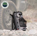 Portable Camp Shower - 23 QT, Nozzle, Foot Pump, and Mesh Storage
