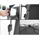 Portable Privacy Room with Shower, Retractable Floor and Amenity Pouches and More – Quick Set Up